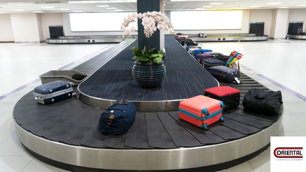 Types of conveyor belts and their usage in airports